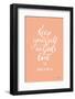 Good Words VI-Becky Thorns-Framed Photographic Print