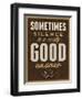 Good-null-Framed Art Print