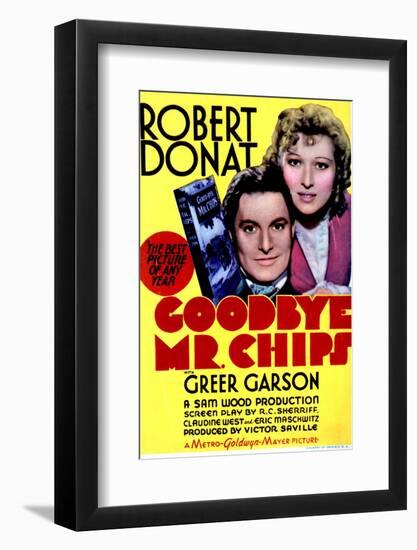 Goodbye, Mr. Chips - Movie Poster Reproduction-null-Framed Photo