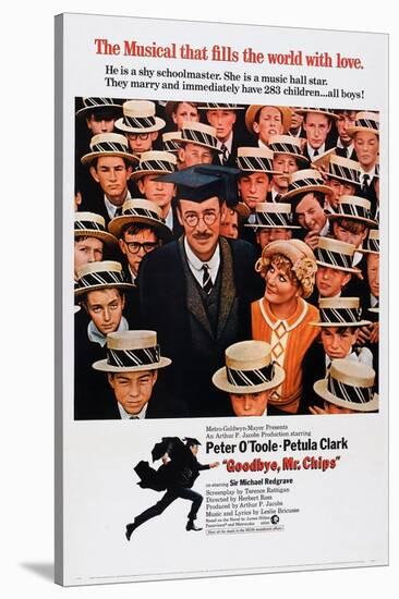 Goodbye, Mr. Chips, Peter O'Toole, Petula Clark, 1969-null-Stretched Canvas