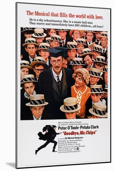 Goodbye, Mr. Chips, Peter O'Toole, Petula Clark, 1969-null-Mounted Art Print