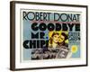 Goodbye Mr. Chips, UK Movie Poster, 1939-null-Framed Art Print