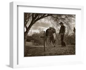 Goodbye Old Friend-Barry Hart-Framed Art Print