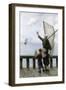 Goodbye-George-Jean-Marie Haquette-Framed Giclee Print