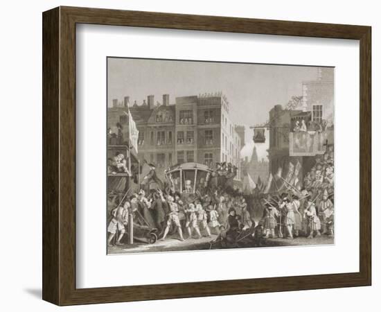 Goodchild as Lord Mayor-William Hogarth-Framed Giclee Print