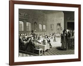 Goodchild in Guildhall --William Hogarth-Framed Giclee Print