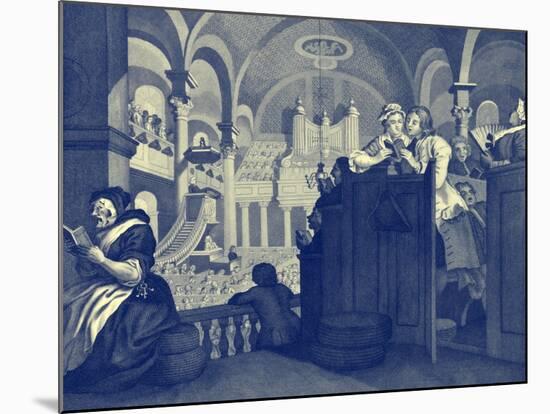 Goodchild 's Free Sunday-William Hogarth-Mounted Giclee Print