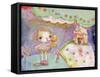 Goodie Gum dr 614-Mindy Lacefield-Framed Stretched Canvas