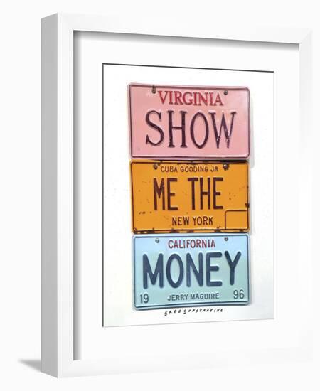 Gooding Jr Money-Gregory Constantine-Framed Premium Giclee Print