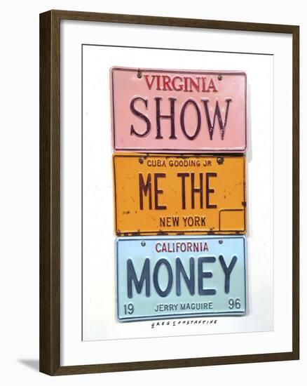 Gooding Jr Money-Gregory Constantine-Framed Giclee Print