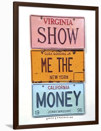 Gooding Jr Money-Gregory Constantine-Framed Premium Giclee Print