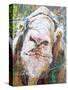 Goodness Goat-Elizabeth St. Hilaire-Stretched Canvas