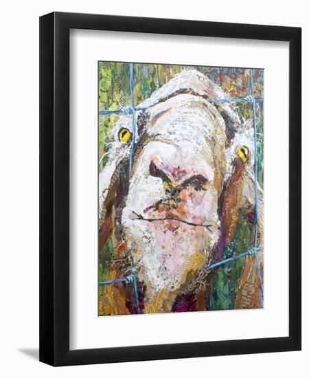 Goodness Goat-Elizabeth St. Hilaire-Framed Art Print