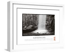 Goodness - Waterfall-Unknown Unknown-Framed Photo