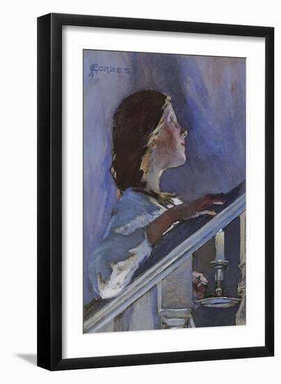 Goodnight, C.1890-Elizabeth Adela Stanhope Forbes-Framed Giclee Print