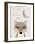 Goodnight Fox-Daniela Santiago-Framed Art Print