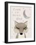 Goodnight Fox-Daniela Santiago-Framed Art Print