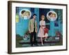 "Goodnight Kiss," July 28, 1962-Amos Sewell-Framed Giclee Print