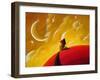 Goodnight Moon-Cindy Thornton-Framed Art Print