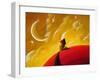 Goodnight Moon-Cindy Thornton-Framed Art Print