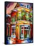 Goodnight New Orleans-Diane Millsap-Framed Stretched Canvas