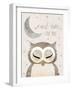 Goodnight Owl-Daniela Santiago-Framed Art Print