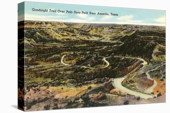 Goodnight Trail, Palo Duro Park, Amarillo, Texas-null-Stretched Canvas
