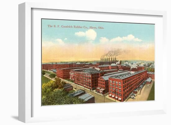 Goodrich Rubber Company, Akron, Ohio-null-Framed Art Print