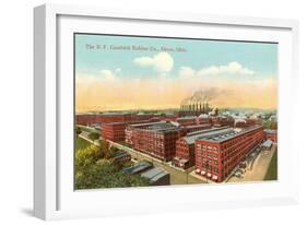 Goodrich Rubber Company, Akron, Ohio-null-Framed Art Print