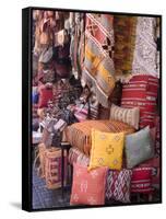 Goods in the Souks in the Medina, Marrakech, Morocco, North Africa, Africa-null-Framed Stretched Canvas