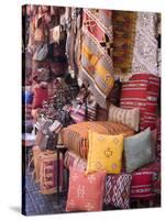 Goods in the Souks in the Medina, Marrakech, Morocco, North Africa, Africa-null-Stretched Canvas