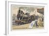 Goods Locomotive, 1880-null-Framed Giclee Print