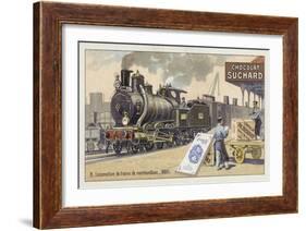 Goods Locomotive, 1880-null-Framed Giclee Print