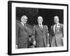 Goodwin Knight, Pres. Dwight D. Eisenhower and William Knowland During Campaign Tour of California-Ed Clark-Framed Photographic Print