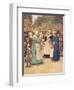 "Goodwives," Said a Hard Featured Dame, "I'll Tell Ye a Piece of My Mind"-Hugh Thomson-Framed Giclee Print