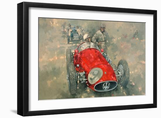 Goodwood 54 Roy Salvadori-Peter Miller-Framed Giclee Print