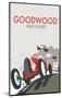 Goodwood - Dave Thompson Contemporary Travel Print-Dave Thompson-Mounted Giclee Print