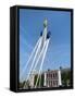 Goodwood Festival of Speed Sculpture in front of Goodwood House 2013-null-Framed Stretched Canvas