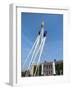 Goodwood Festival of Speed Sculpture in front of Goodwood House 2013-null-Framed Photographic Print