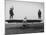 Goodyear Aircraft Engineers Standing on Wings of Rubber Airplane, Can Fly 60 MPH with 200 yd Runway-Grey Villet-Mounted Photographic Print