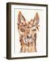 Goofy Llama I-Julie DeRice-Framed Art Print