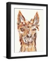 Goofy Llama I-Julie DeRice-Framed Art Print
