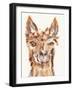 Goofy Llama I-Julie DeRice-Framed Art Print