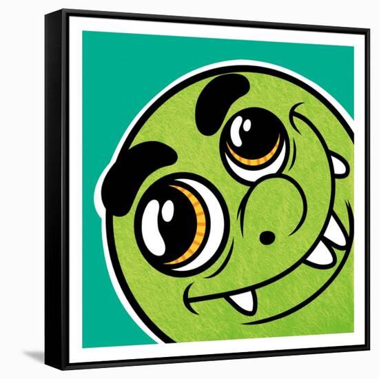 Goofy Monster 1-Marcus Prime-Framed Stretched Canvas