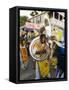 Goombay Festival in Bahama Village, Petronia Street, Key West, Florida, USA-Robert Harding-Framed Stretched Canvas