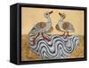 Goose and Duck-Aristotle ibn Bakhtishu-Framed Stretched Canvas