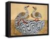 Goose and Duck-Aristotle ibn Bakhtishu-Framed Stretched Canvas