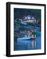 Goose Cove, Gloucester, Cape Ann, Massachusetts, USA-Walter Bibikow-Framed Photographic Print