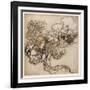 Goose Girl-Arthur Rackham-Framed Art Print