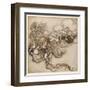 Goose Girl-Arthur Rackham-Framed Art Print